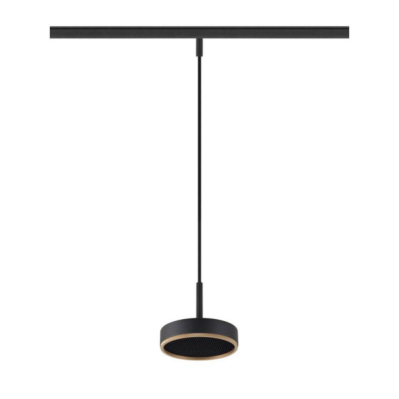 SLV 1009018 GRIP! FLAT 48V Pendelleuchte DALI 2700/3000K schwarz/schwarz – moderne LED Pendelleuchte für 48V System