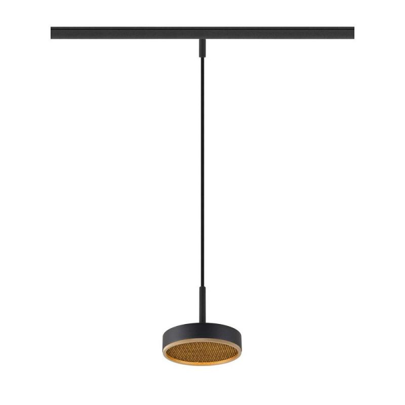 SLV 1009018 GRIP! FLAT 48V Pendelleuchte DALI 2700/3000K schwarz/schwarz – moderne LED Pendelleuchte für 48V System