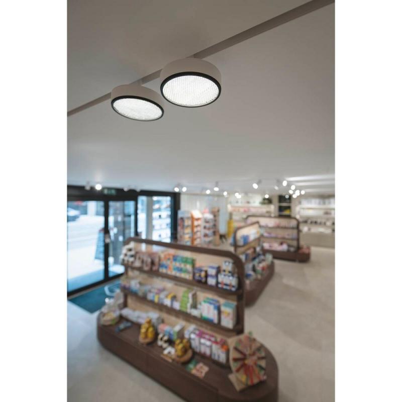 SLV 1009017 GRIP! FLAT 48V Spot DALI 2700/3000K 14.5W weiß/schwarz – modernes 48V Schienensystem LED Spot