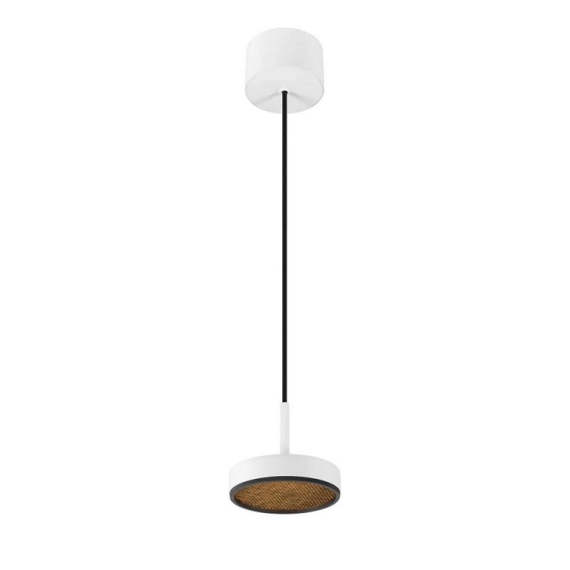 SLV 1009015 GRIP! FLAT Pendelleuchte PHASE 2700/3000K weiß/schwarz – moderne LED Pendelleuchte mit CCT Switch