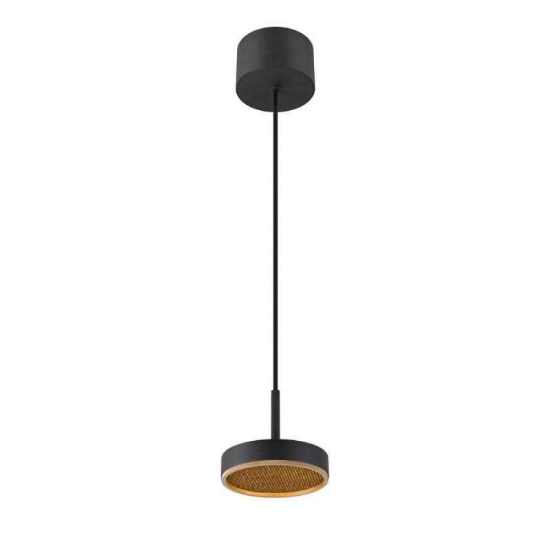 SLV 1009014 GRIP! FLAT Pendelleuchte PHASE 2700/3000K schwarz/gold – moderne LED Pendelleuchte mit CCT Switch