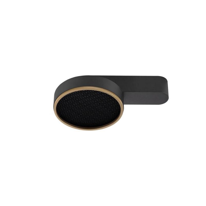 SLV GRIP! FLAT 1009100 – 15W Deckenlampe schwarz/schwarz 2700/3000K CRI90 dimmbar