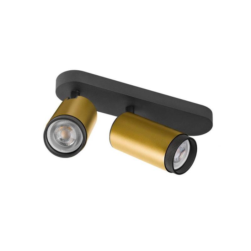 SLV 1009099 GRIP! L Deckenstrahler GU10 Gold/Schwarz