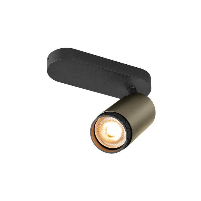 SLV 1009094 GRIP! L SPOT CL Deckenstrahler zylindrisch bronze/schwarz 6W GU10