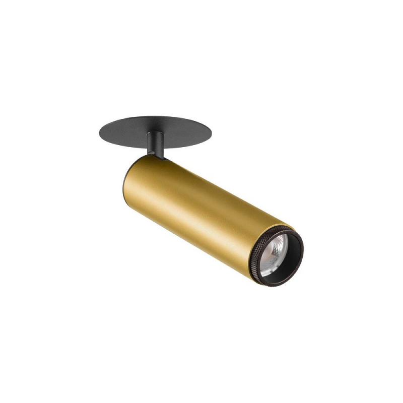 SLV 1009091 GRIP! M Deckeneinbauleuchte PHASE 3000 K 42° IP20 gold/schwarz