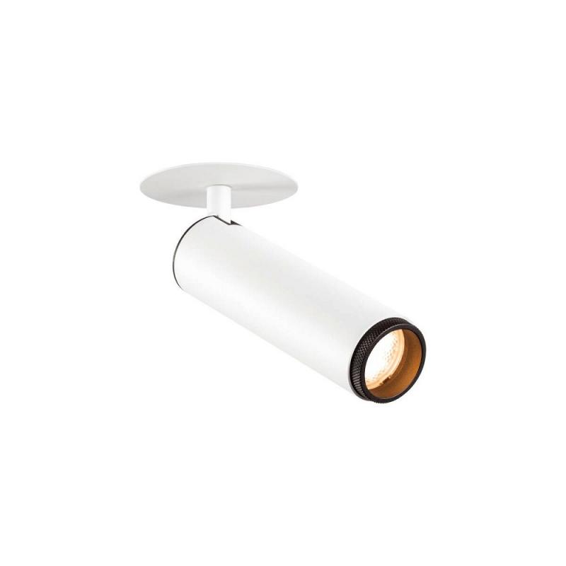 SLV 1009084 GRIP M LED Deckeneinbauleuchte 14W 2700K Weiß Schwarz dimmbar 42 Grad CRI90 modernes Design