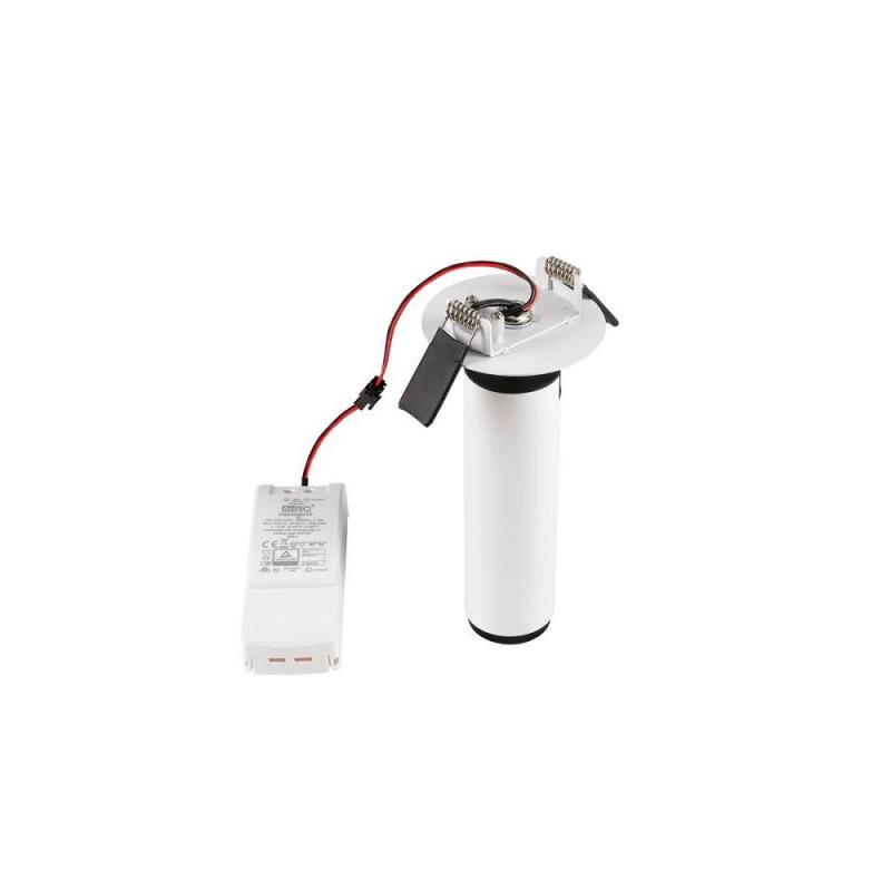 SLV 1009084 GRIP M LED Deckeneinbauleuchte 14W 2700K Weiß Schwarz dimmbar 42 Grad CRI90 modernes Design