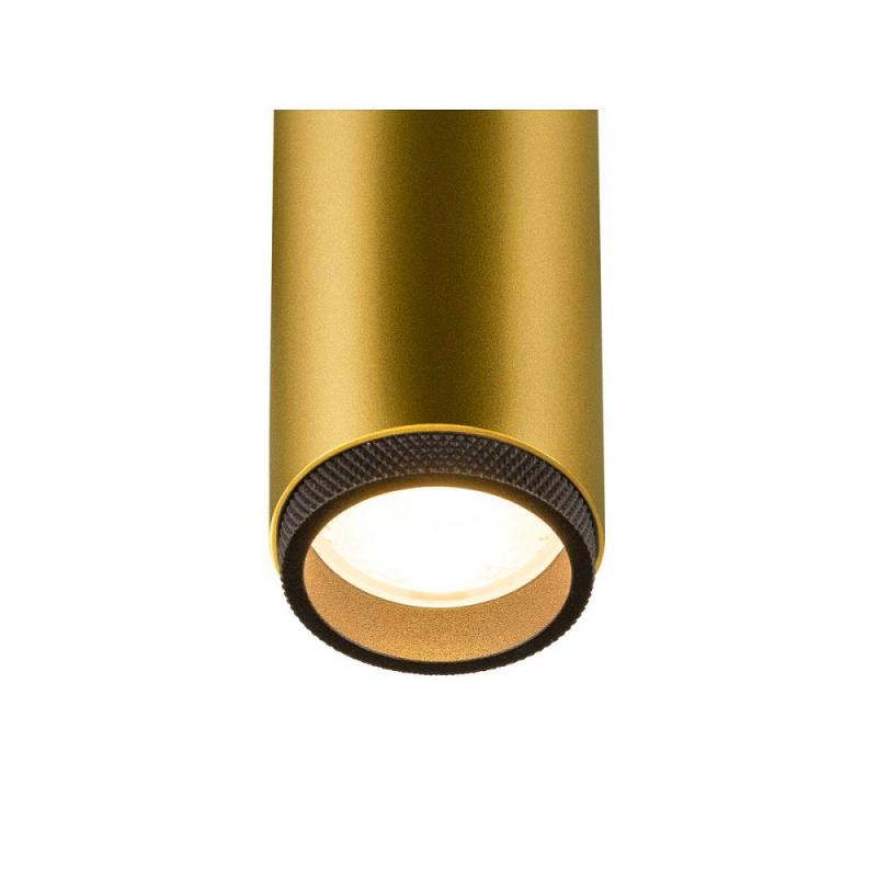 SLV 1009083 GRIP M LED Deckenaufbauleuchte 28W 3000K Gold Schwarz dimmbar 42 Grad CRI90 modernes Design