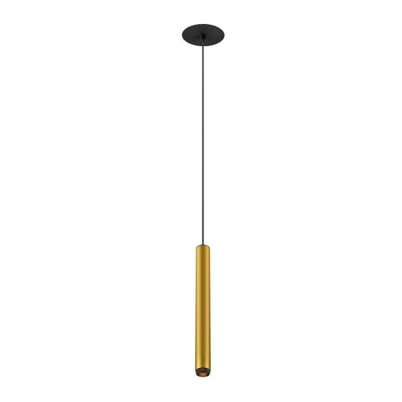 SLV 1009066 GRIP! S Einbau Pendelleuchte 2700K 10W 29° gold/schwarz CRI90 IP20 dimmbar - Einbaudurchmesser 6,8 cm