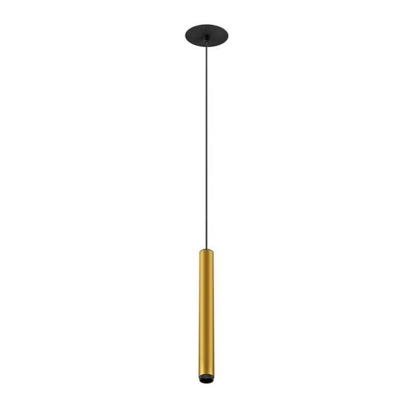 SLV 1009067 GRIP! S Einbau Pendelleuchte 3000K 10W 29° gold/schwarz CRI90 IP20 dimmbar - Einbaudurchmesser 6,8 cm