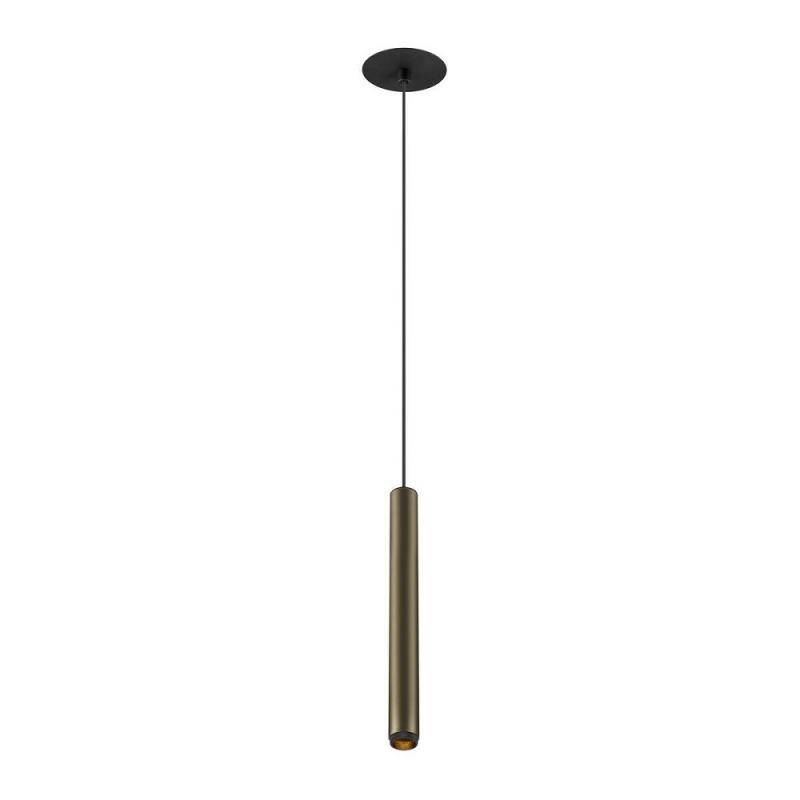 SLV 1009065 GRIP! S Einbau Pendelleuchte 3000K 10W 29° bronze/schwarz CRI90 IP20 dimmbar - Einbaudurchmesser 6,8 cm
