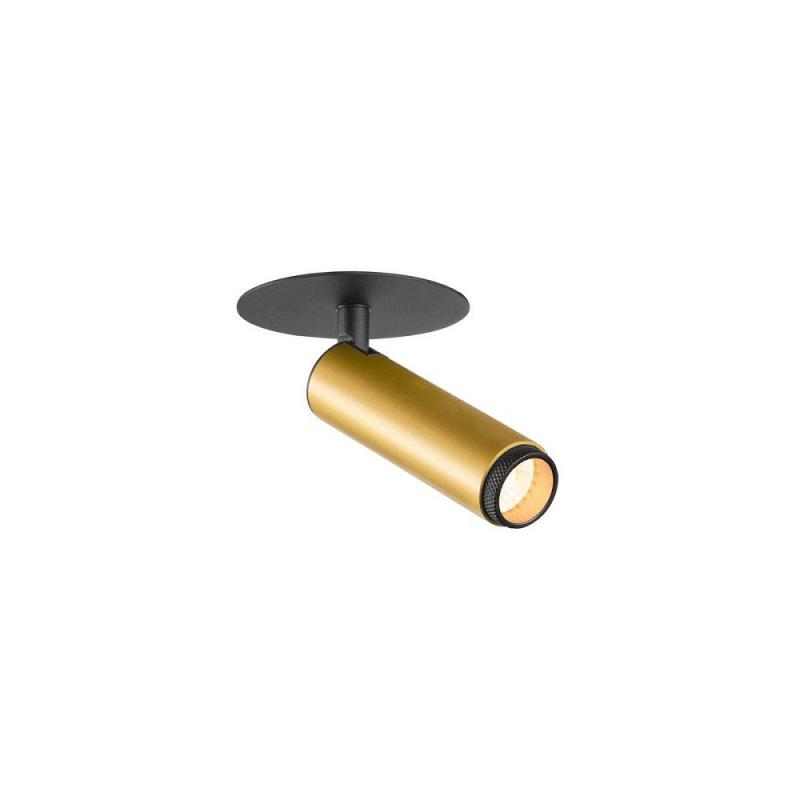 SLV 1009058 GRIP! S Deckeneinbauleuchte 2700K 10W 29° gold/schwarz CRI90 IP20 dimmbar
