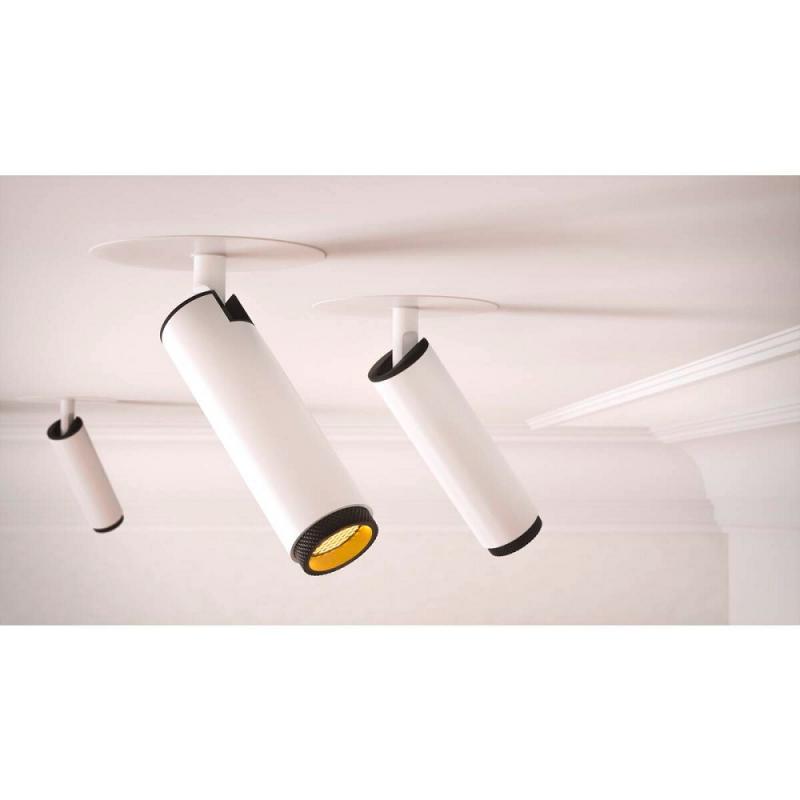 SLV 1009052 GRIP! S 10W 2700K 590 lm 29° CRI90 dimmbar weiss/schwarz Deckeneinbauleuchte