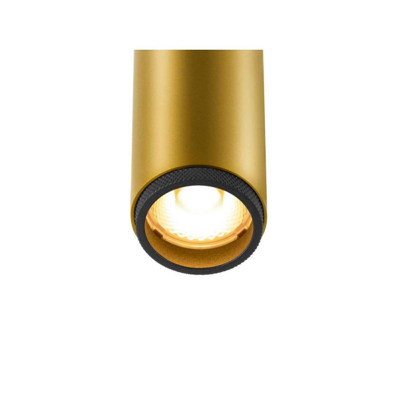 SLV 1009030 GRIP! S 48V Spot gold/schwarz 2700K 9.8W DALI 29° – tief eingelassener Schienenstrahler