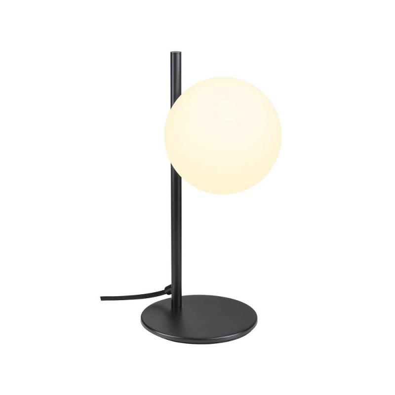 SLV 1009143 SUN TL G9 Tischleuchte schwarz rund IP20