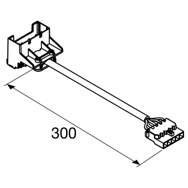 SLV 1009206 RETRO CON 5P105 5-pin Steckverbinder für LED Lichtbandsystem