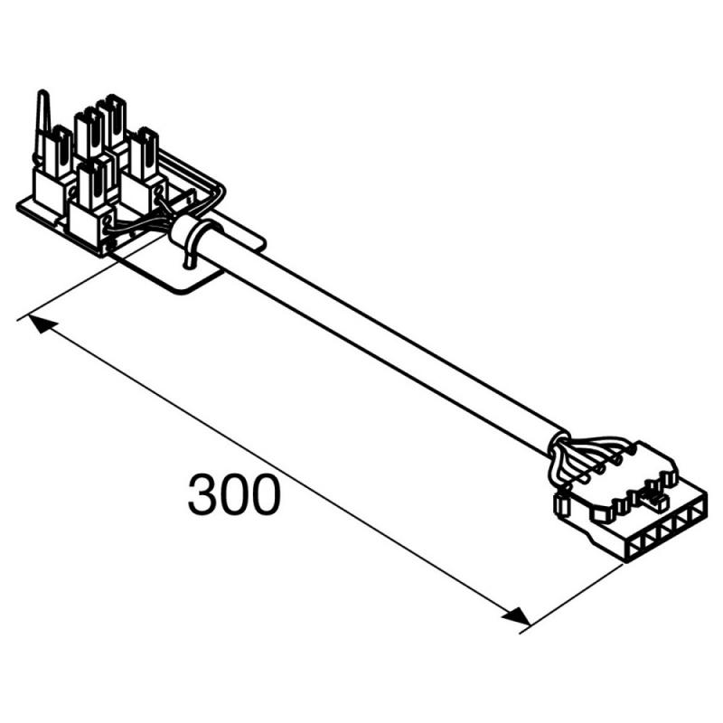 SLV 1009204 RETRO CON 5P103 5-pin Steckverbinder für LED Lichtbandsystem