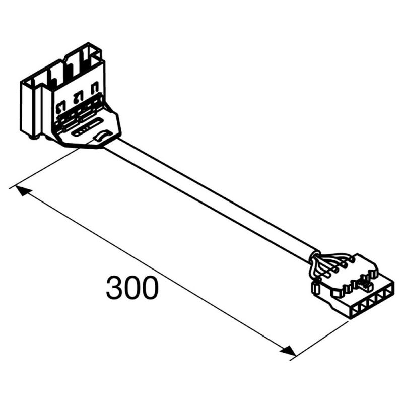 SLV 1009203 RETRO CON 5P102 5-pin Steckverbinder für LED Lichtbandsystem