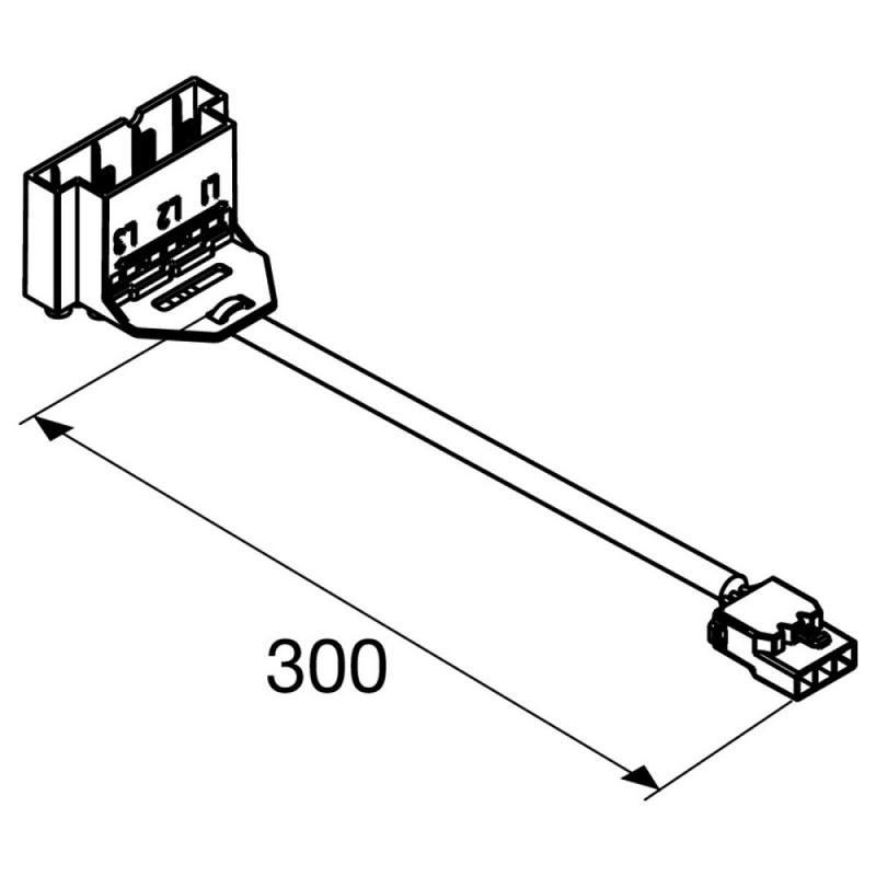 SLV 1009196 RETRO CON 3P002 3-PIN STECKVERBINDER RETRO LICHTBANDSYSTEM