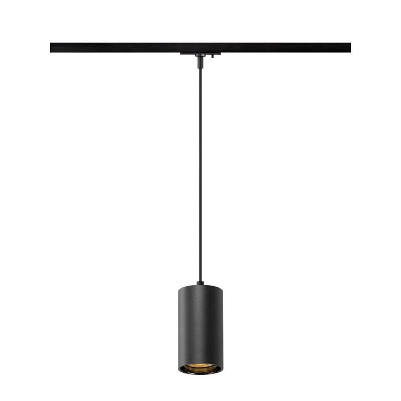 SLV 1010099 ASTO TUBE 1~ Pendelleuchte GU10 10W schwarz 250 cm IP20
