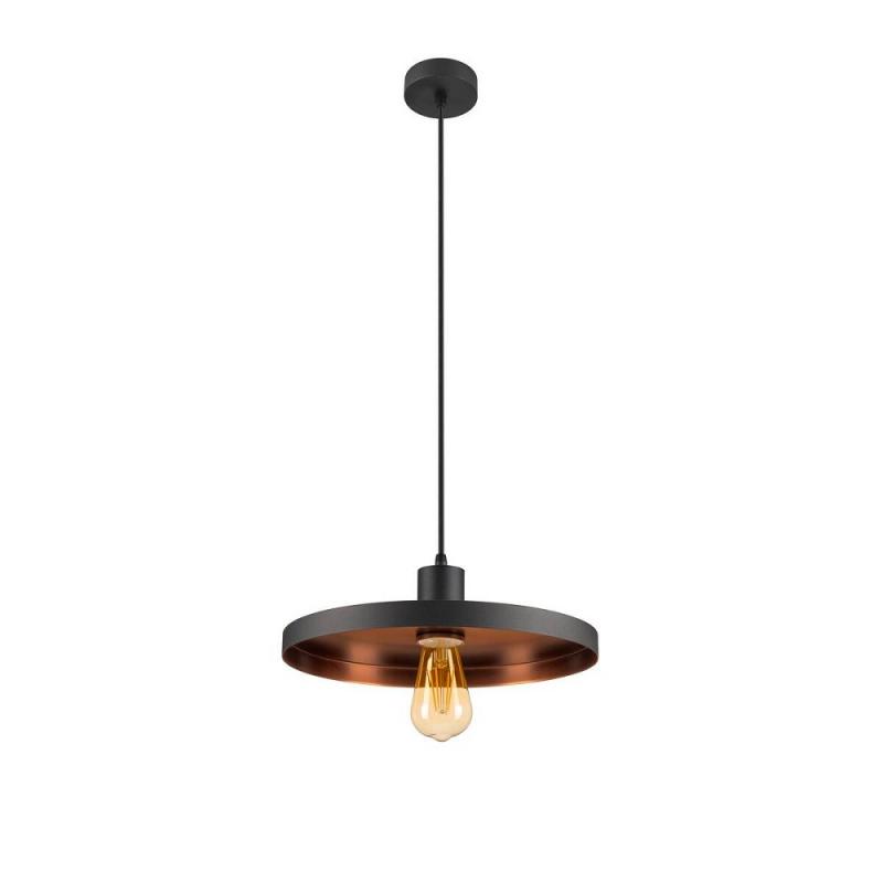 SLV 1010096 LALU® PLATE 33 E27 MIX&MATCH LEUCHTENSCHIRM 1,5CM SCHWARZ/BRONZE – flacher Designschirm
