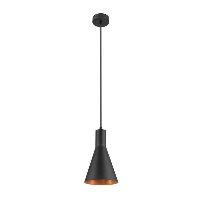 SLV 1010084 LALU® CONE 15 E27 MIX&MATCH LEUCHTENSCHIRM 17CM SCHWARZ/BRONZE – dekorativer Lampenschirm