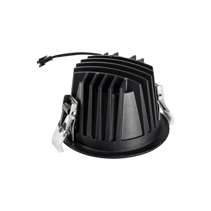 SLV 1009761 NUMINOS® L Deckeneinbauleuchte schwarz/chrom 2700K 40° CRI90 , Einbau Ø 12cm