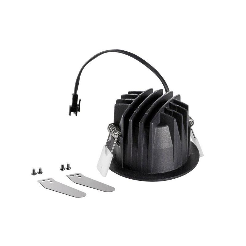 SLV 1009474 NUMINOS® S Deckeneinbauleuchte schwarz/chrom 4000K 40° CRI90 , Einbau Ø 6,8cm
