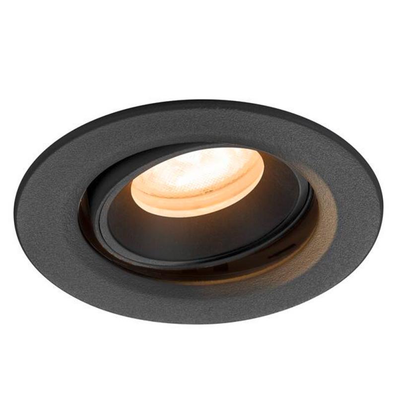 SLV 1009331 NUMINOS MOVE XS Deckeneinbauleuchte 6,9W 2700K 55° schwarz -  Einbau Ø 6,8cm