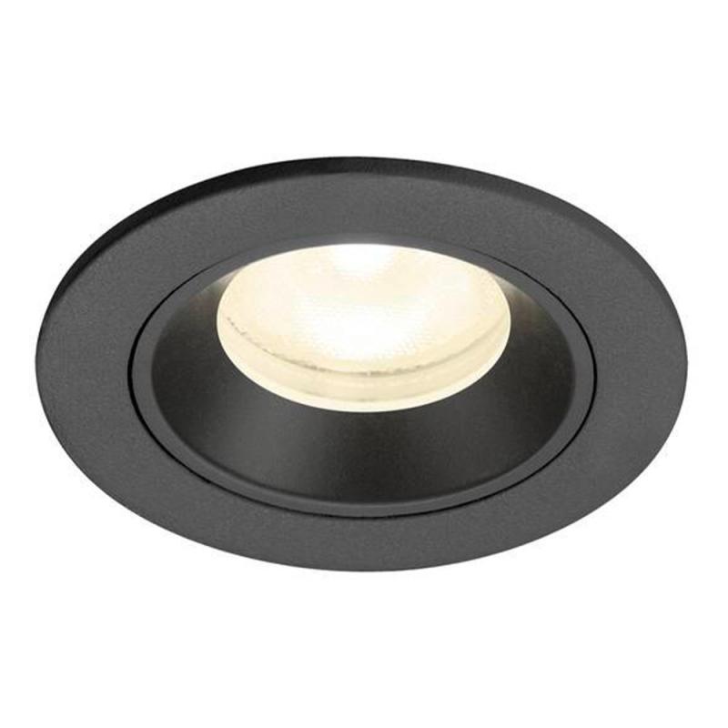 SLV 1009313 NUMINOS XS Deckeneinbauleuchte 6,9W 4000K 55° schwarz -  Einbau Ø 5,5cm