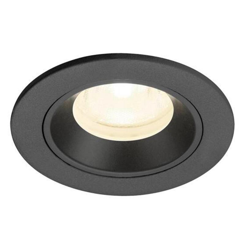 SLV 1009310 NUMINOS XS Deckeneinbauleuchte 6,9W 4000K 40° schwarz -  Einbau Ø 5,5cm