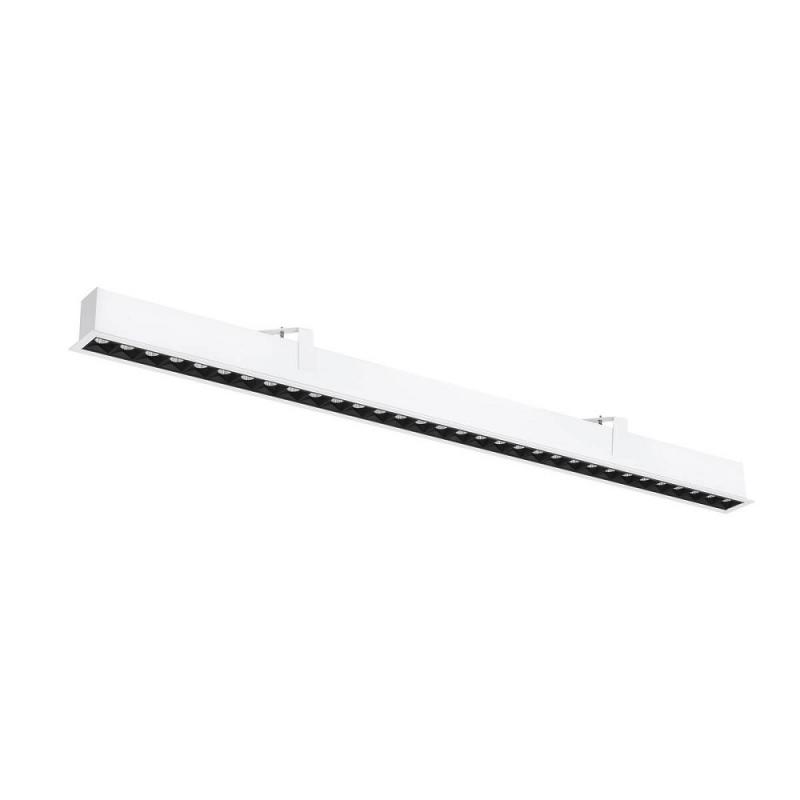 SLV 1010521 GLENOS PRO Deckeneinbauleuchte 1,2m DALI 3000K UGR19 weiß/schwarz