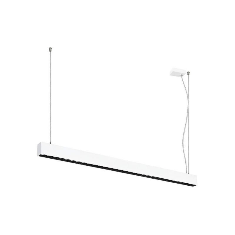 SLV 1010511 GLENOS® PRO Pendelleuchte weiß/schwarz 4000K DALI UGR<16