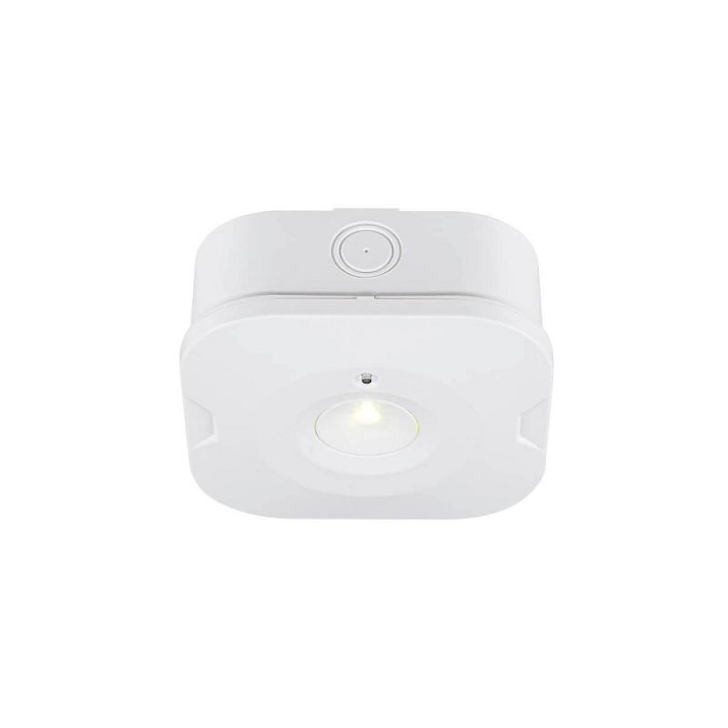 SLV 1010508 P-LIGHT – quadratische LED Not- und Sicherheitsleuchte 1,2W 6000K weiß