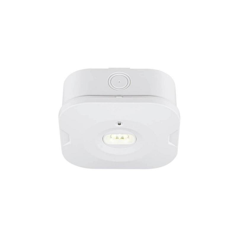 SLV 1010508 P-LIGHT – quadratische LED Not- und Sicherheitsleuchte 1,2W 6000K weiß