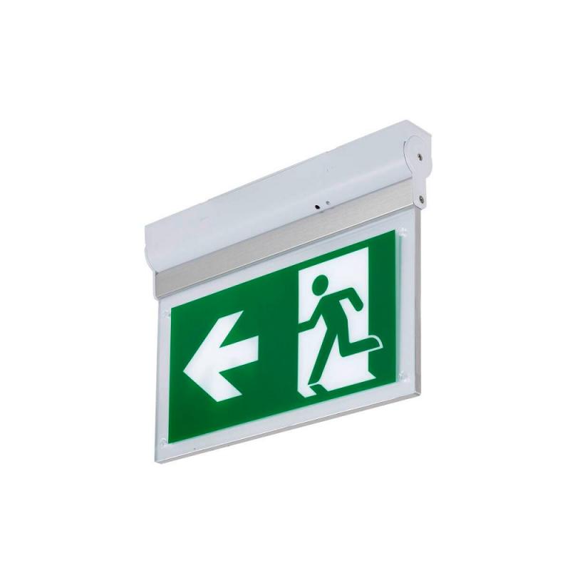 SLV 1010504 P-LIGHT Wand- und Deckenaufbauleuchte 6000K 3 W Weiß Notausgangsleuchte