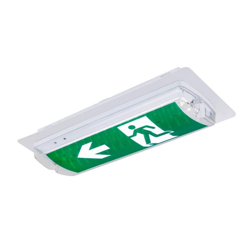 SLV 1010498 P-LIGHT – Einbauset für 6W Not- und Sicherheitsbeleuchtung weiß