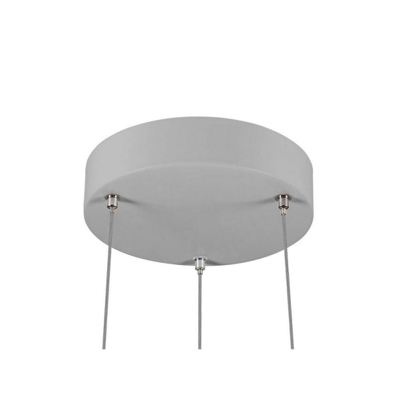 SLV 1010427 PANEL 60 – runde LED Pendelleuchte PHASE 29W 3000/4000K grau UGR<19