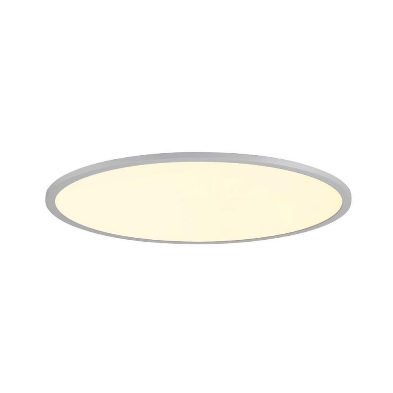 SLV 1010425 PANEL 60 – runde LED Deckenaufbauleuchte DALI 29W 3000/4000K grau UGR<19