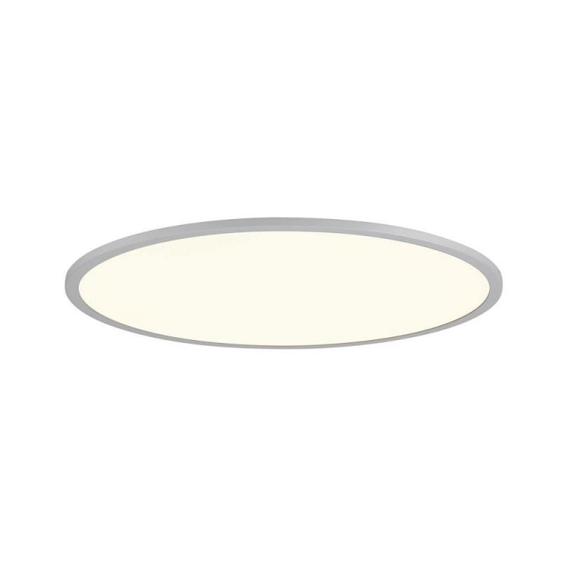 SLV 1010425 PANEL 60 – runde LED Deckenaufbauleuchte DALI 29W 3000/4000K grau UGR<19