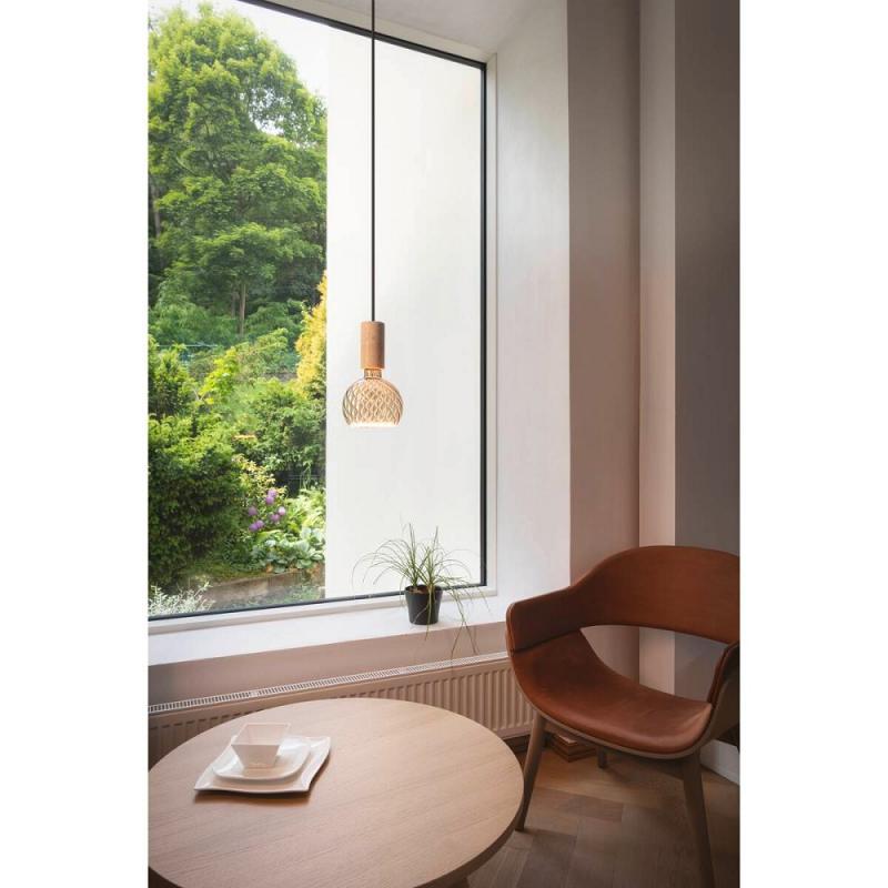 SLV 1010418 FITU PD Pendelleuchte stone Pendellänge 500 cm, 1 x max. 15 W, beige