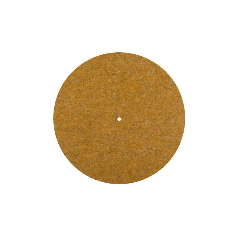 SLV 1010408 GRIP! FLAT – Felt shade Ø50 cm H 0,6 cm ocker ultraflacher Leuchtenschirm