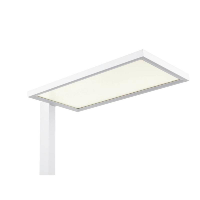 SLV 1010394 WORKLIGHT EASY FL 940 Stehleuchte 4000K IP20 weiß – moderne Bürostehleuchte mit blendfreiem Arbeitslicht