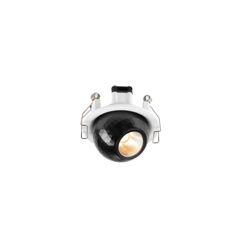 SLV 1010354 DYSKO Deckeneinbauleuchte rund PHASE 2700K weiß/schwarz Einbaudurchmesser 65 mm