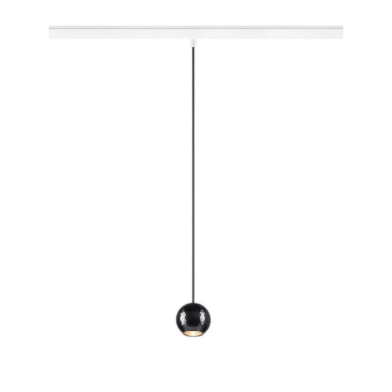 SLV 1010337 DYSKO 48V Pendelleuchte DALI Pendellänge 200 cm 2700K 36° weiß/schwarz