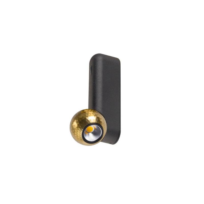 SLV 1010312 DYSKO Wand- und Deckenaufbauleuchte Switch Single PHASE 2700K 6,7W 36° schwarz/gold