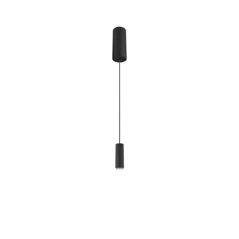 SLV 1010287 LALU® Pendelleuchte LED Base Mix&Match 9,5W 2700/3000K schwarz – Aufbau-Pendelleuchte für individuelle Lichtkonzepte (ohne Schirm) mit frei kombinierbaren Schirmen