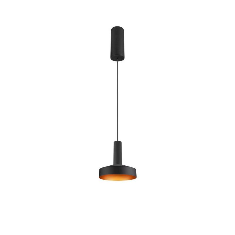 SLV 1010287 LALU® Pendelleuchte LED Base Mix&Match 9,5W 2700/3000K schwarz – Aufbau-Pendelleuchte für individuelle Lichtkonzepte (ohne Schirm) mit frei kombinierbaren Schirmen