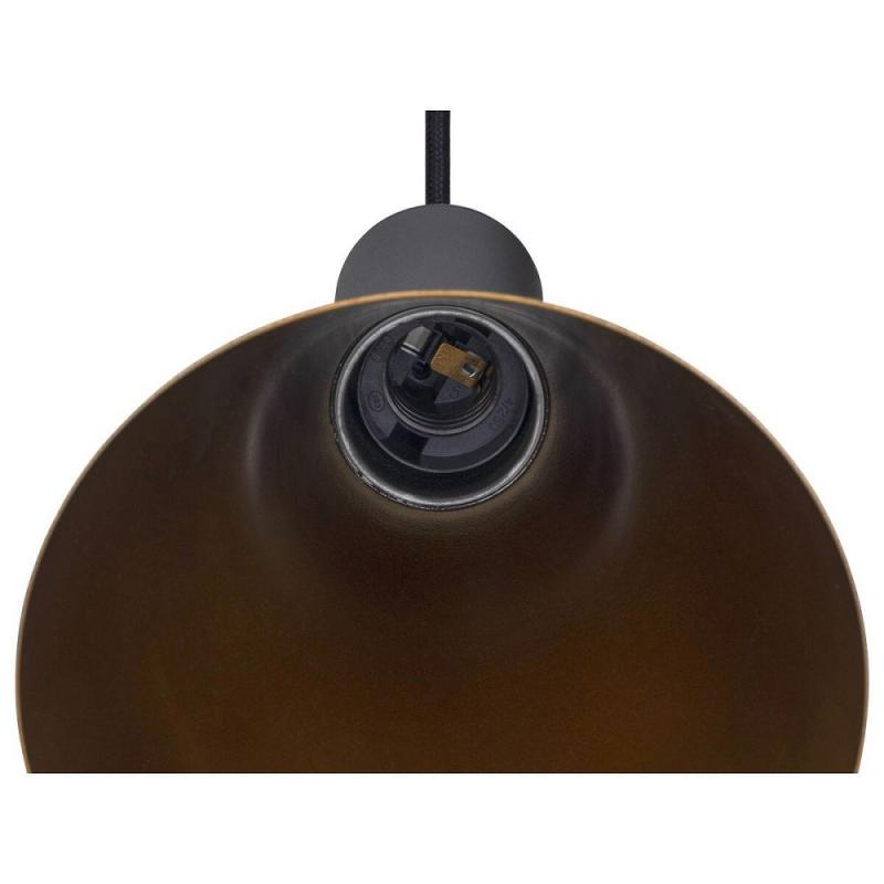 SLV 1010285 LALU Pendelleuchte, E27-Fassung, Pendellänge 200 cm, schwarz