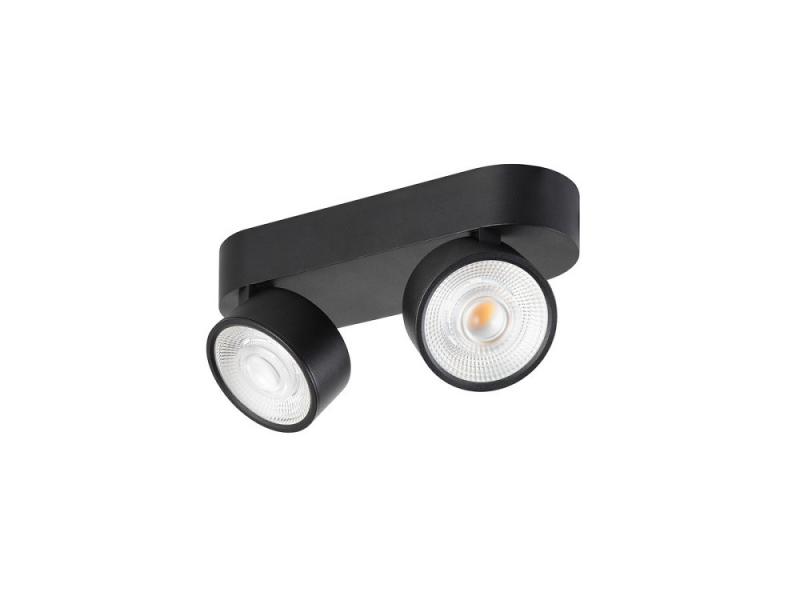 SLV 1010267 KALU 2.0 19W 1400lm 3000K 36° 2-flammiger LED Wand- & Deckenstrahler mit präziser Lichtwirkung